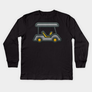 Golf Cart Kids Long Sleeve T-Shirt